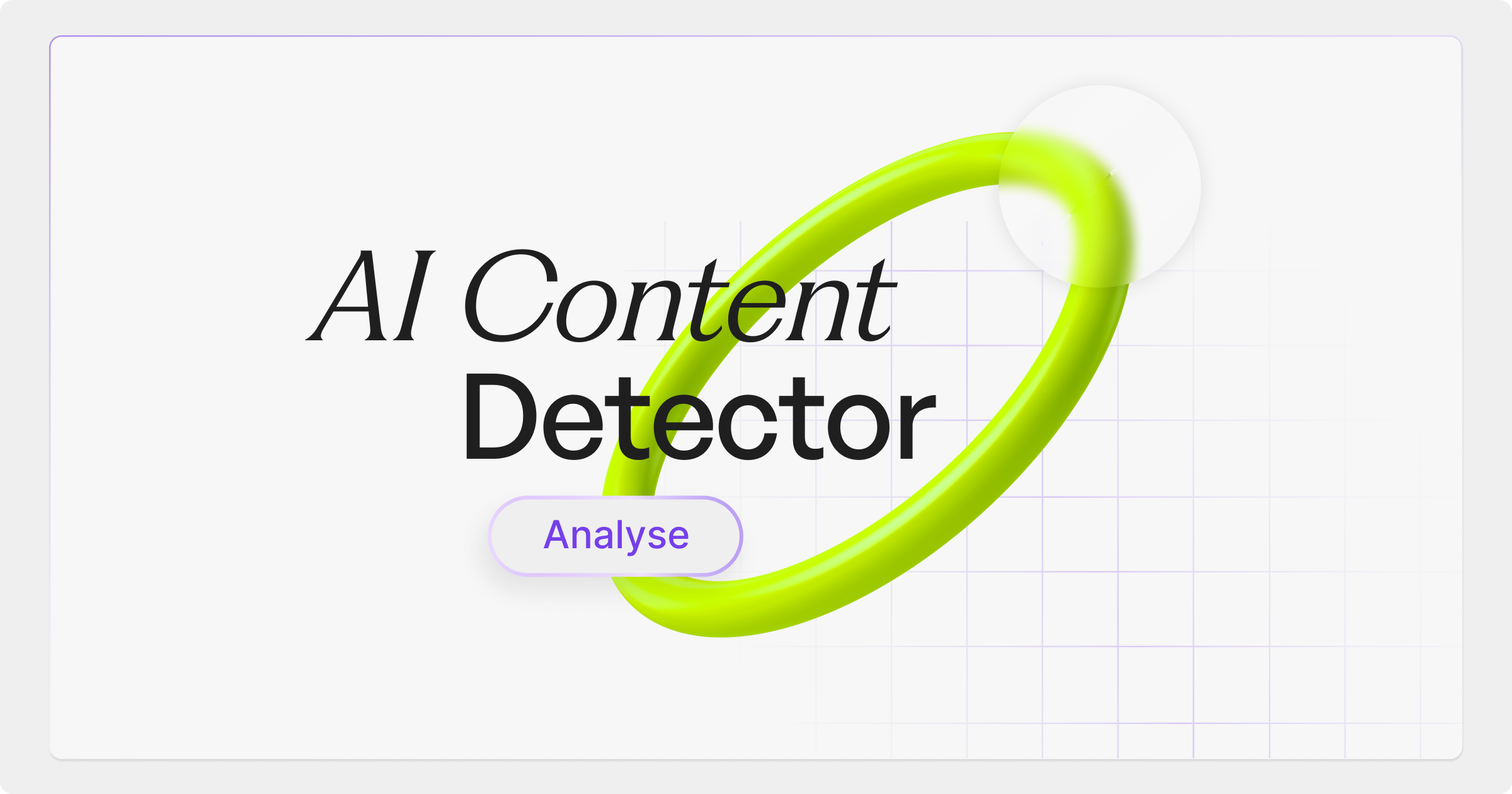 AI Content Detector